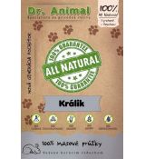 Dr. Animal králik mäs. prúžky 80g